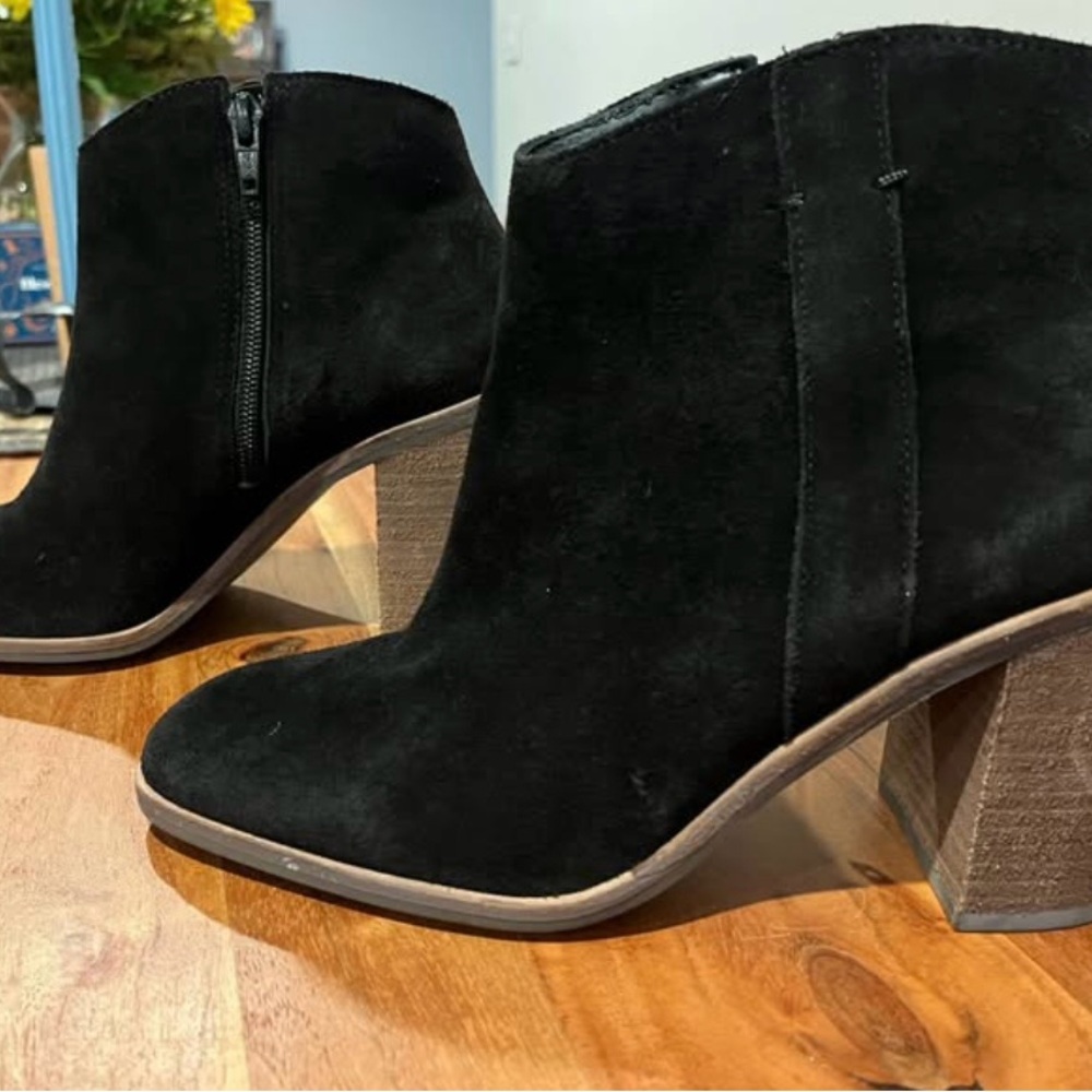 Black Suede Ankle Boots